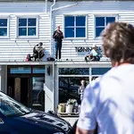 Pop-up konsert i byen.