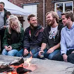 Stemning i bakgården