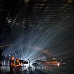 Stein Austrud med gjester, åpningskonsert i fjellet i Uranienborg Parkeringshus