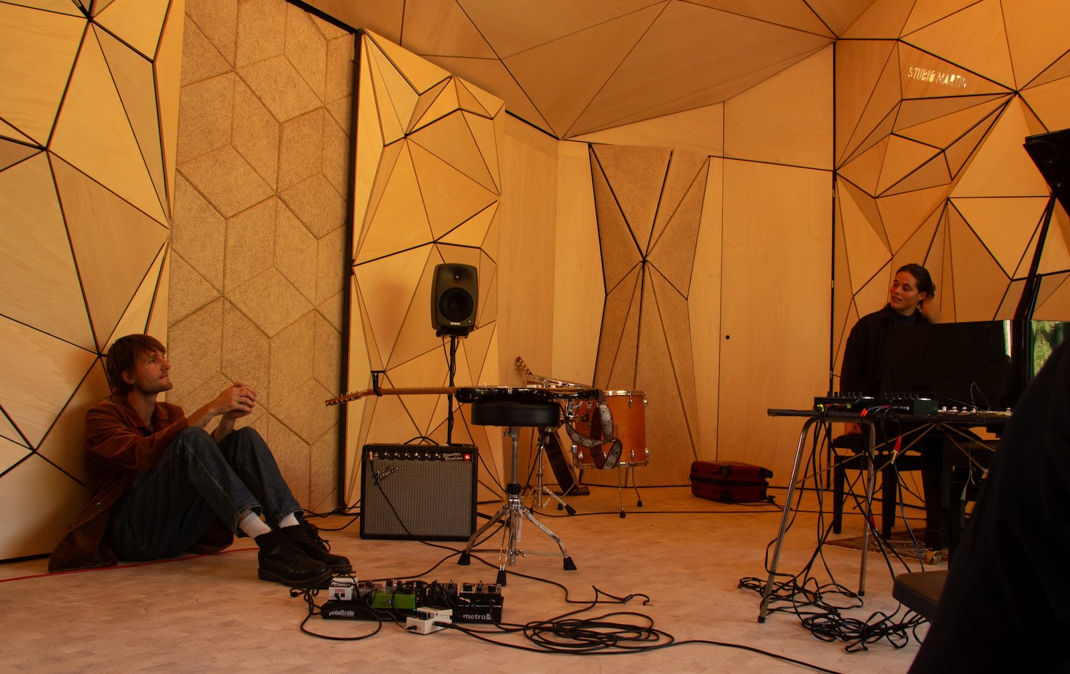 Christian Winther med Anja Lauvdal